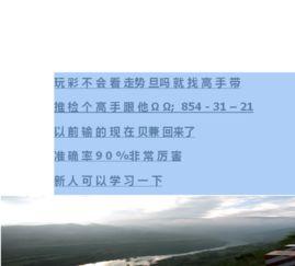 2016体彩综合走势图,趋势洞察与策略解读