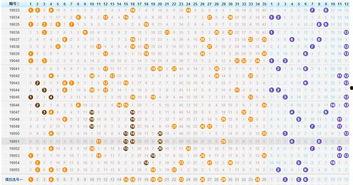 大乐透南方双走势图,大乐透走势趋势深度分析